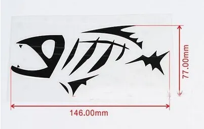 Skeleton Tribal Fish Vinyl Decal Sticker Kayak Fishing Car Truck Boat  Stickers For Auto Car Truck From Circlejuan, $51.56