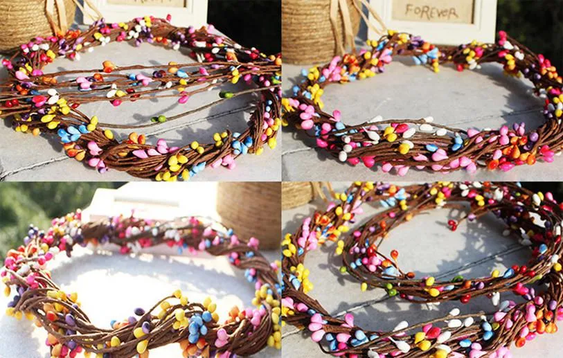 Wholesale Diy Garland Poundstretcher Artificial Flowers Head Ring