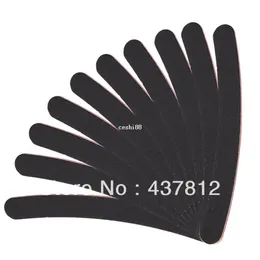 Lime per unghie di carta vetrata nera grana lunga professionale lunga 30pcs all'ingrosso 30pcs per punte di arte del chiodo Manicure