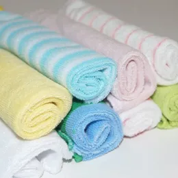 Wholesale-8 x NEW Baby Face Washers Hand Towel Cotton Wipe Wash Cloth Gift BULK SALE