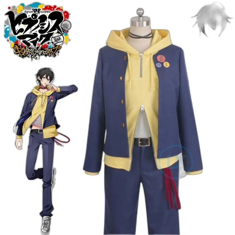 Anime Costumes Game Voice Actor Division Rap Battle Buster Bros MC.L.B Saburo Yamada Cosplay Costume Adult Women Men Outfits Hoodie