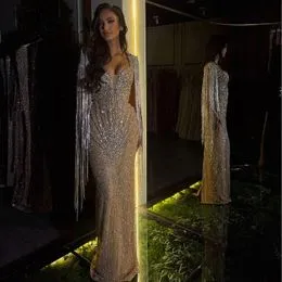 Argelia Caftán Marroquí Mangas Largas Vestidos De Noche Formales