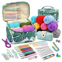 YID Kit de crochet de fil 8pcs Aiguilles à Crochets Set Aiguilles à