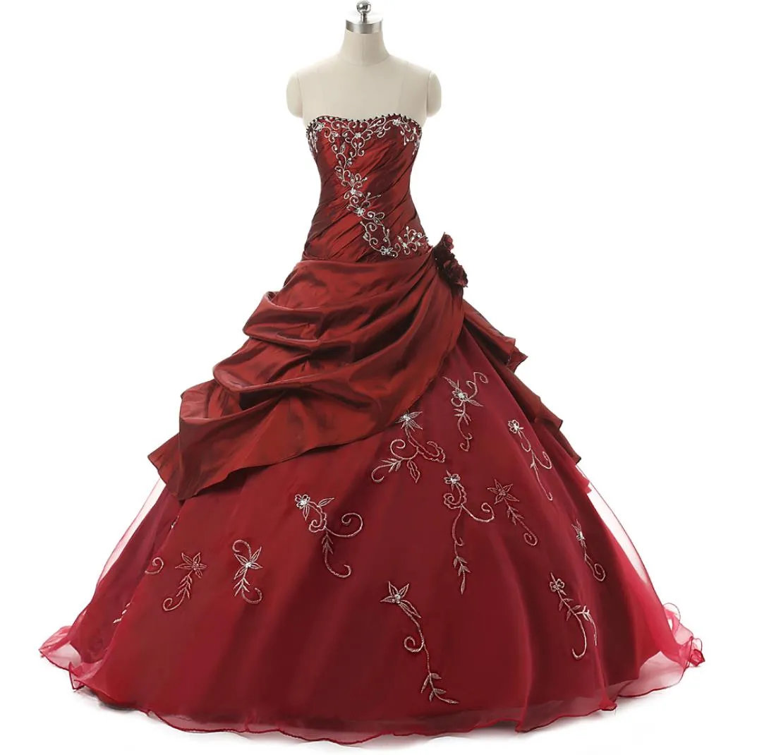 Vestidos de quincea era baratos de poca 2016 Foto real con bordados con cuentas Borgo a P rpura Azul real 15 16 ni as vestidos de baile de baile