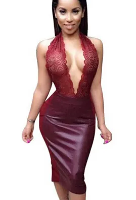 chinese dress ladies Sexy Black Lace Party Bodycon Dress | Women's Dresses main image 0