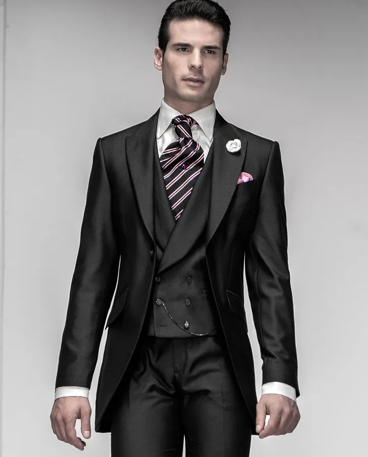 23 Styles Of New Arrival Grey Tuxedo Groomsmen For Groomsmen Perfect ...