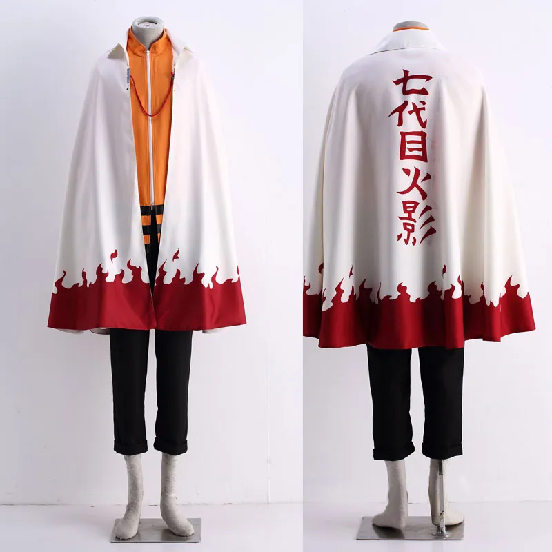 Frete Grátis Anime Japonês Naruto Uzumaki Naruto12 Hokage Traje Cosplay  Halloween Cloak Hat Personagem de Banda Desenhada Traje Personalizar  Conjunto