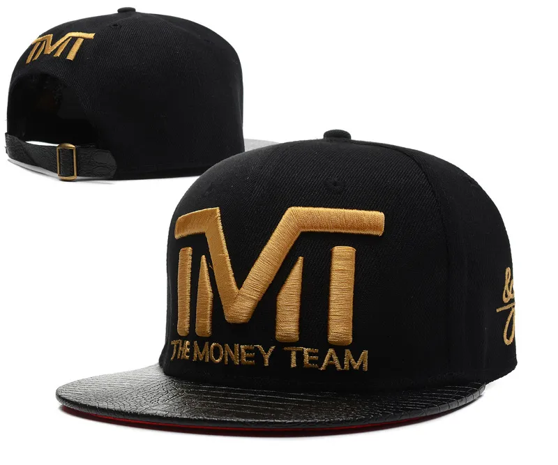 Fashion TMT Print Snapback Hats Famous Brand Basketball Team Running Baseball Caps Snapbacks Hats free shipping