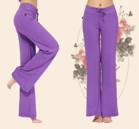 Pantalon De Yoga Ample Et Confortable Pour Femme - Jambe