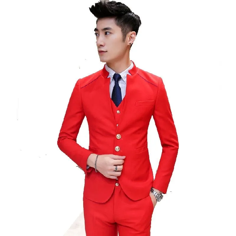 Skinny red suit 2025