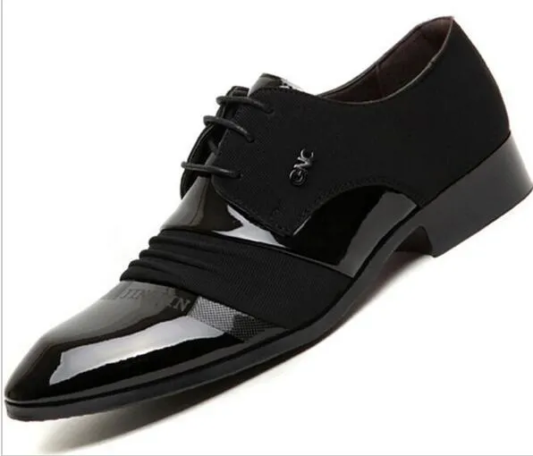 Wholesale Mens Pointed Toe Dress Shoes, Formal Leather Oxford... At Only  $20.57 | DHgate.Com