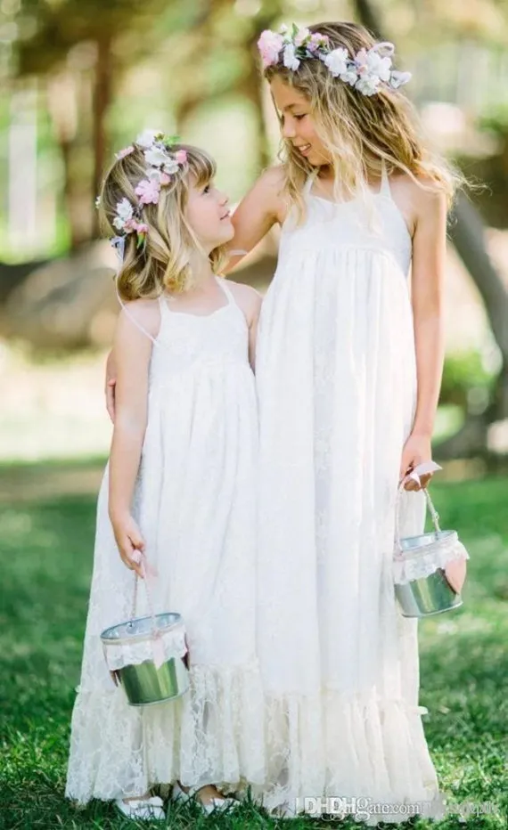 boho flower girl dress