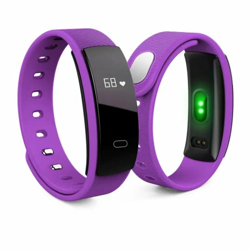 Smart Wristband Blood Pressure Monitor Heart Rate Sleep Tracker Waterproof Fitness Watch with Call Reminder Blood Oxygen for Android iOS