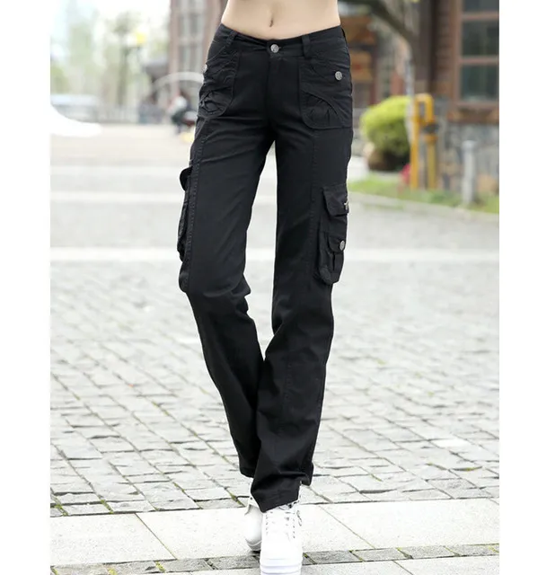 Military Grade 100% Cotton Cargo Pants With Pockets Wholesale