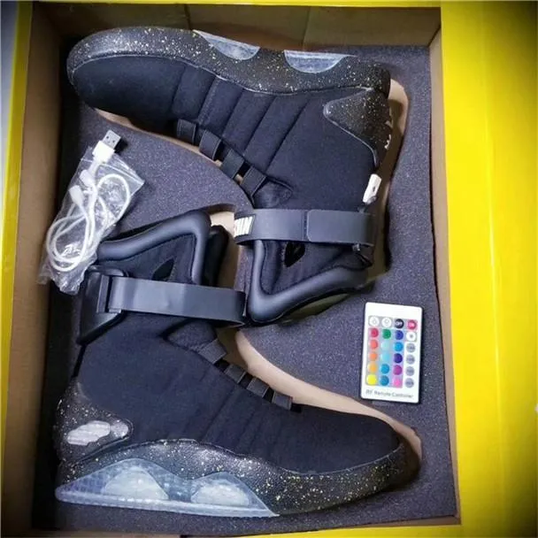 Authentic Air Mag Back To The Future Fashion Sneakers Mens Women