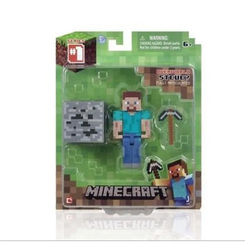 Mine Creeper My World Puzzle Assemblée Bricks Man Minecraft Modèle