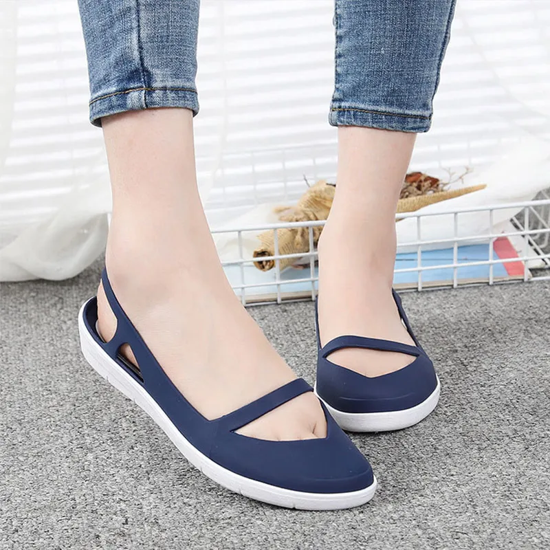 Soft jelly shoes top