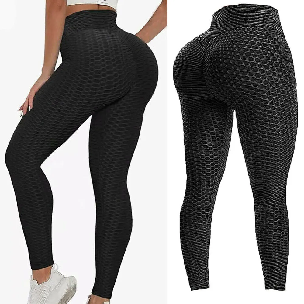 Butt Lifting Yoga Pants Anti Cellulite Leggings Women Fitness Sportswear  High Waist Workout Tights Scrunch Booty Sport Gym Pants From Ijersey,  $24.39