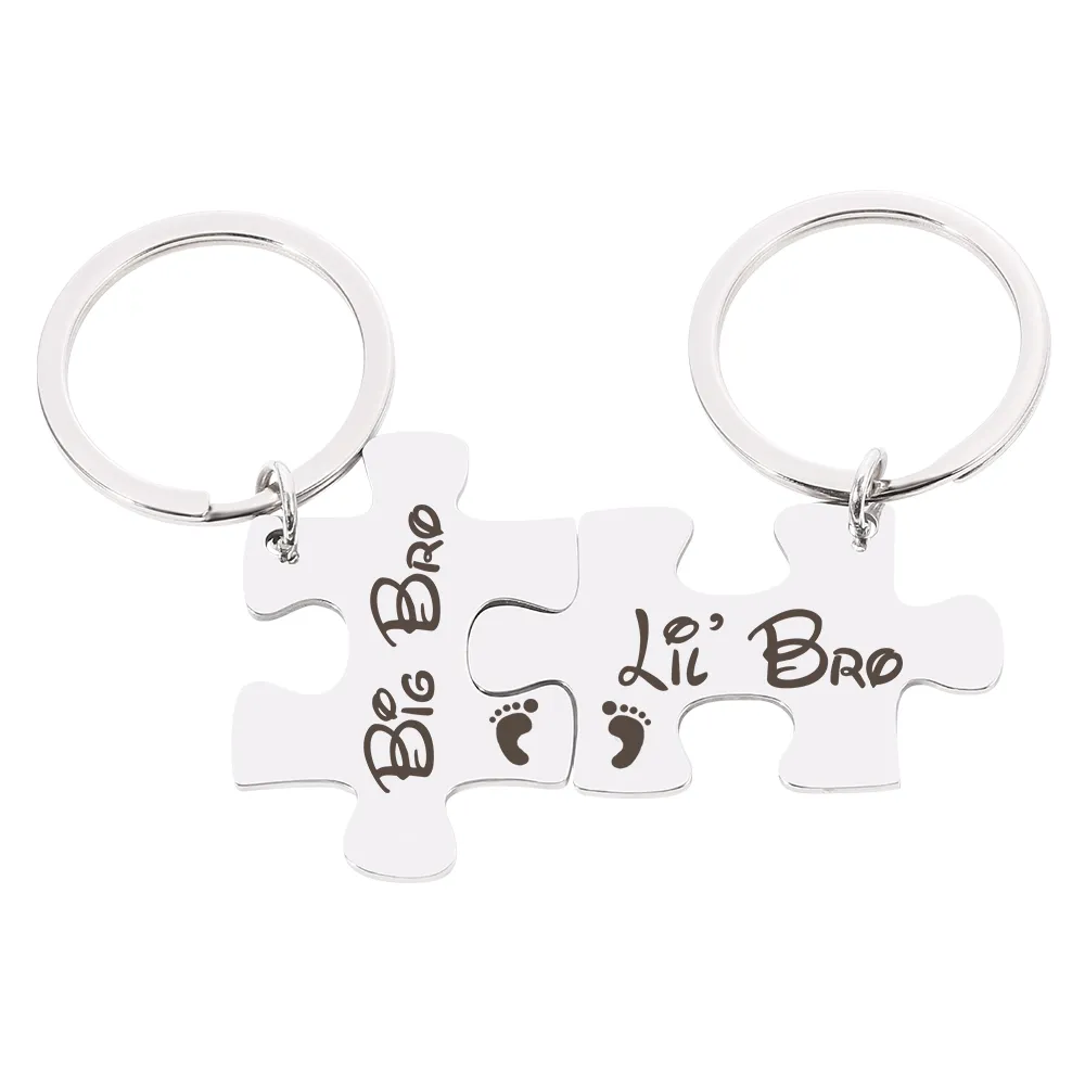 Big brother little sales sister keychains