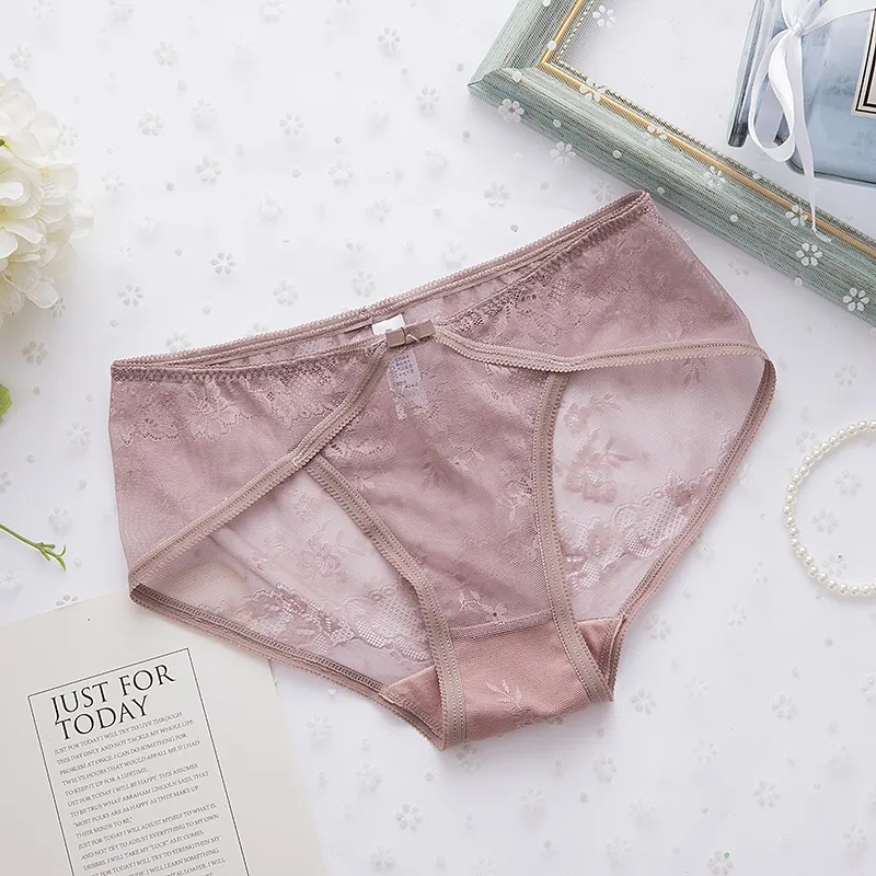 Breathable Lace Mid Rise Lace Cheeky Panties For Women Sexy, Traceless, And  Skin Friendly From Herish, $6.05