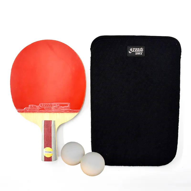 DHS Fast Attack Table Tennis Racket Set 5 6 Star Powerful Ping Pong Paddle Bat With Double Face Pimples In Rubber From 157 95 DHgate