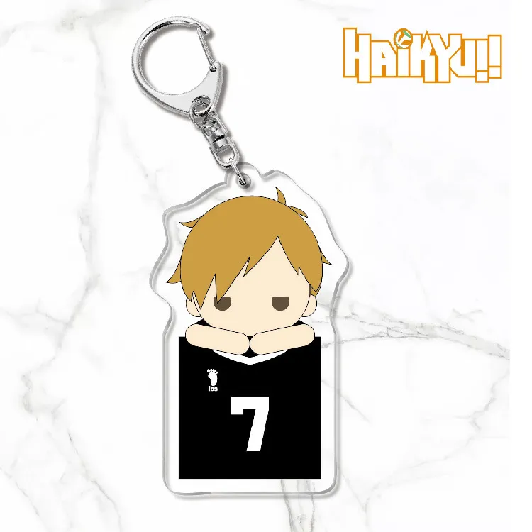 Haikyuu Acrylic Volleyball Boy Kingring Anime Key Chain Cute Cartoon Shoyo Hinata Pendant For Womens Accessories From Universitystore 20.19 DHgate.Com