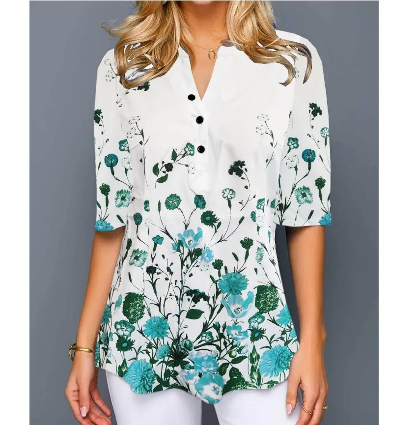Dise os De Talla Grande 4xl 5XL Camisa Blusa Mujer Primavera