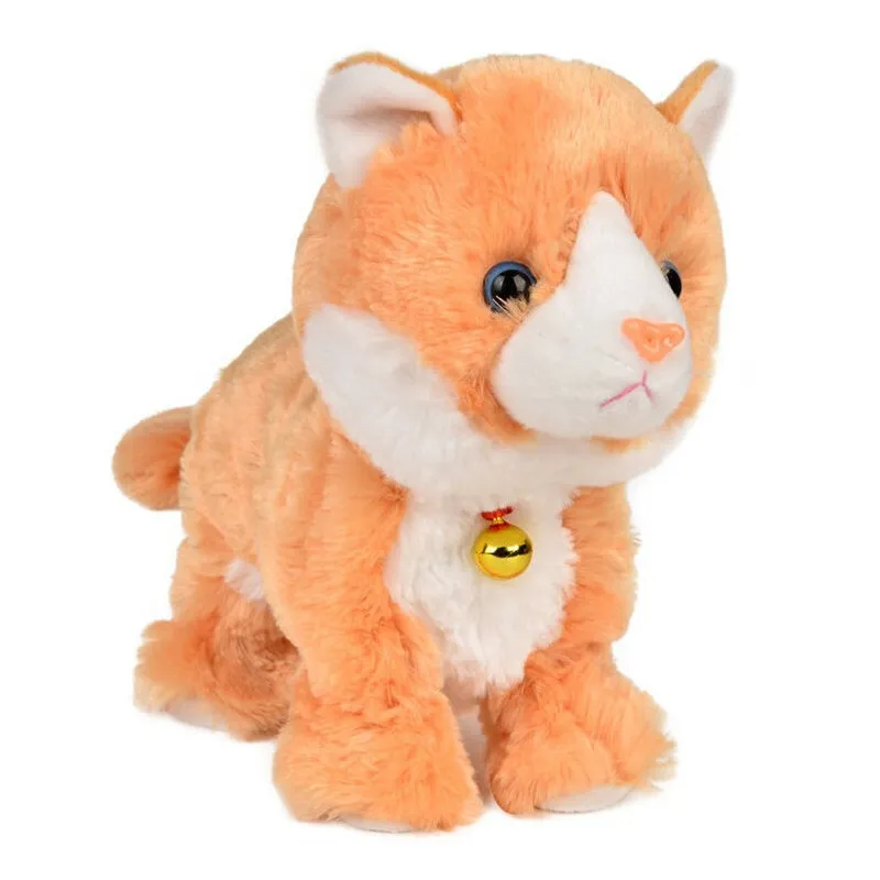Robot Gatto Di Controllo Del Suono Interattivo Peluche Giocattolo