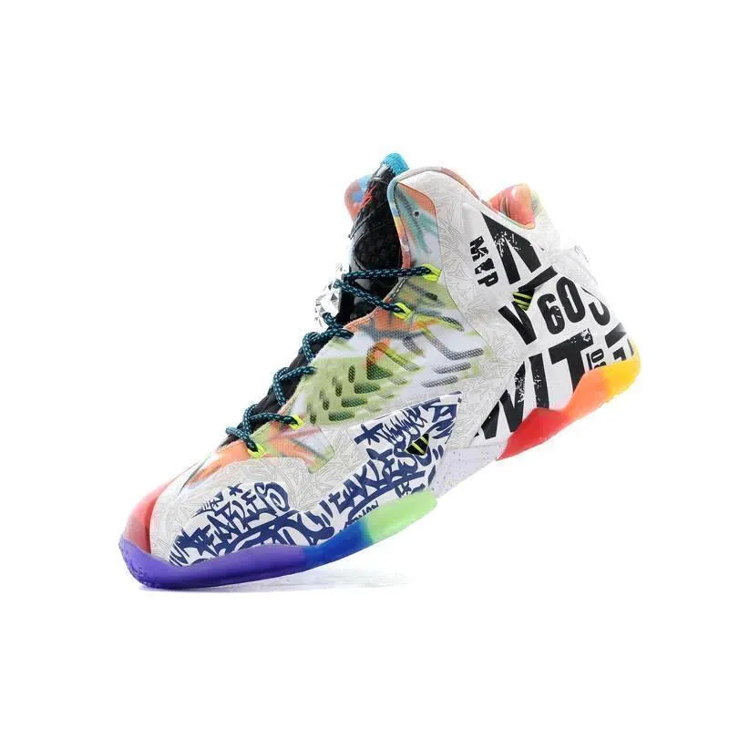 Nike lebron store 11 uomo arancione