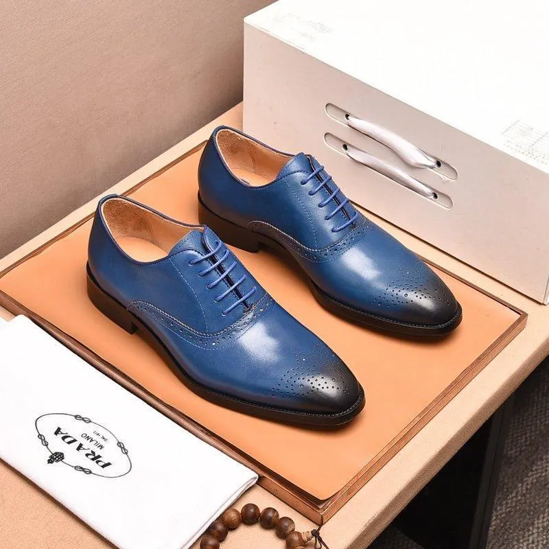 Blue red bottoms loafers hot sale