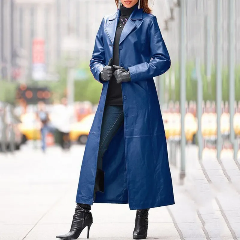 Long moto coat 2025