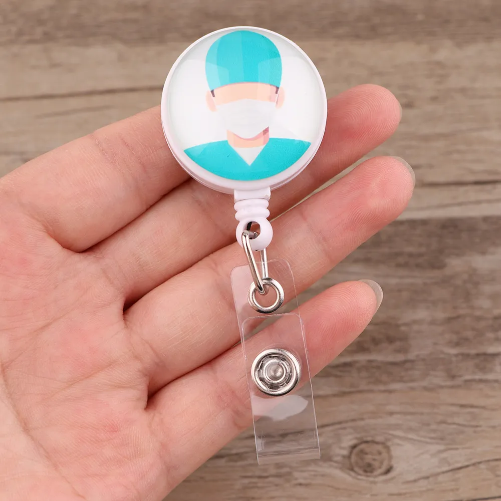 New Design Silicone Retractable Key Buckle Set For Hospital Nurse Badges,  ID Cards, And Cute Cartoon Design From Universitystore, $12.78