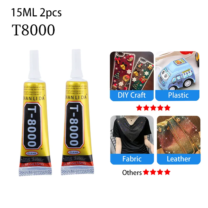 Multi Purpose T8000 Glue For Rhinestone And Crystal Jewelry Making Epoxy  Resin Adhesive For Glass 2019, Leather, And Crafts From Universitystore,  $5.64