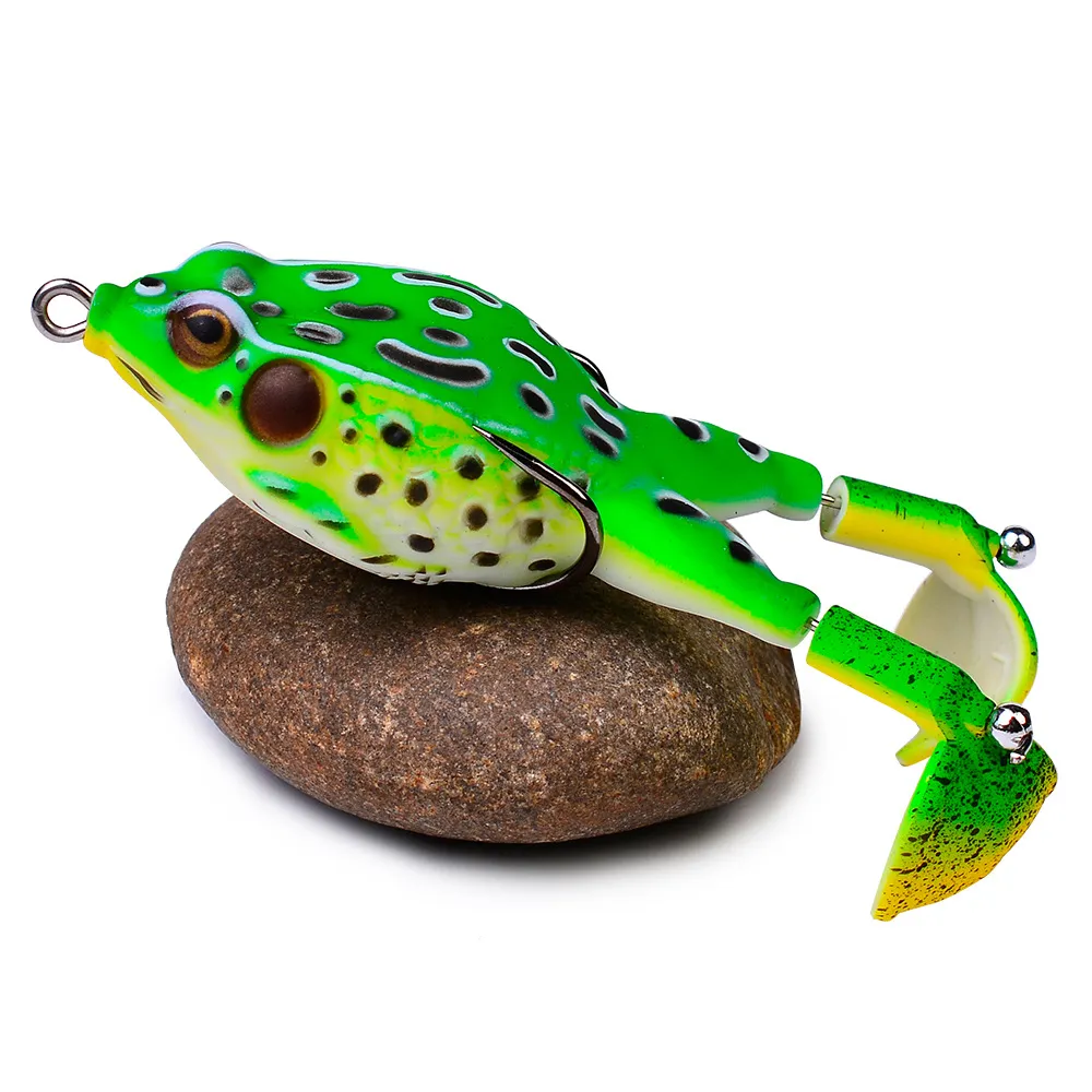 Double Propeller Frog Wobbler Soft Bait Jigging Frog Fishing Lures 95mm13g  Artificial Crankbait Minnow For Topwater Fishing Tackle From Emmagame1,  $1.3