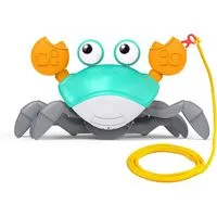 Acheter Jouets de bain en forme de crabe pour tout-petits, bulles  électriques pour enfants, fabricant de bulles musicales pour bébés, jouet  de jeu d'eau de baignoire