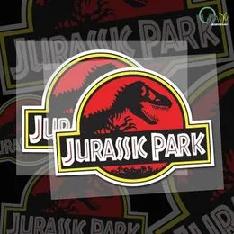 Autocollant Jurassic Park - Sticker Collector Neuve - Fabriqué En Italie