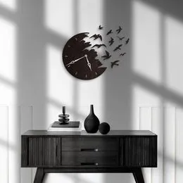 Reloj de pared de péndulo decorativo moderno, para salas de estar, reloj de  pared minimalista, silencioso sin tictac, ideal para salones, cocinas