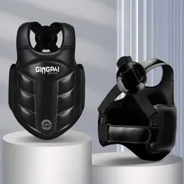 Protège-poitrine De Boxe/MMA – Taekwondo, Karaté, Kickboxing – En EVA, Ceinture Réglable, Tailles S à XL – Protection Complète Pour Enfants Et Adultes
