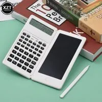 Calculatrices scientifiques avec tablette d'écriture, Solar Energy Lcd  Science Calculator Notepad avec fonction 349, pour les étudiants