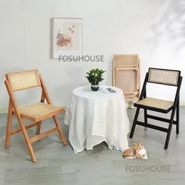 Sillas de comedor nórdicas de madera maciza para cocina, sillas plegables  de diseño minimalista moderno, sillón de ocio para el hogar, sillas con  respaldo