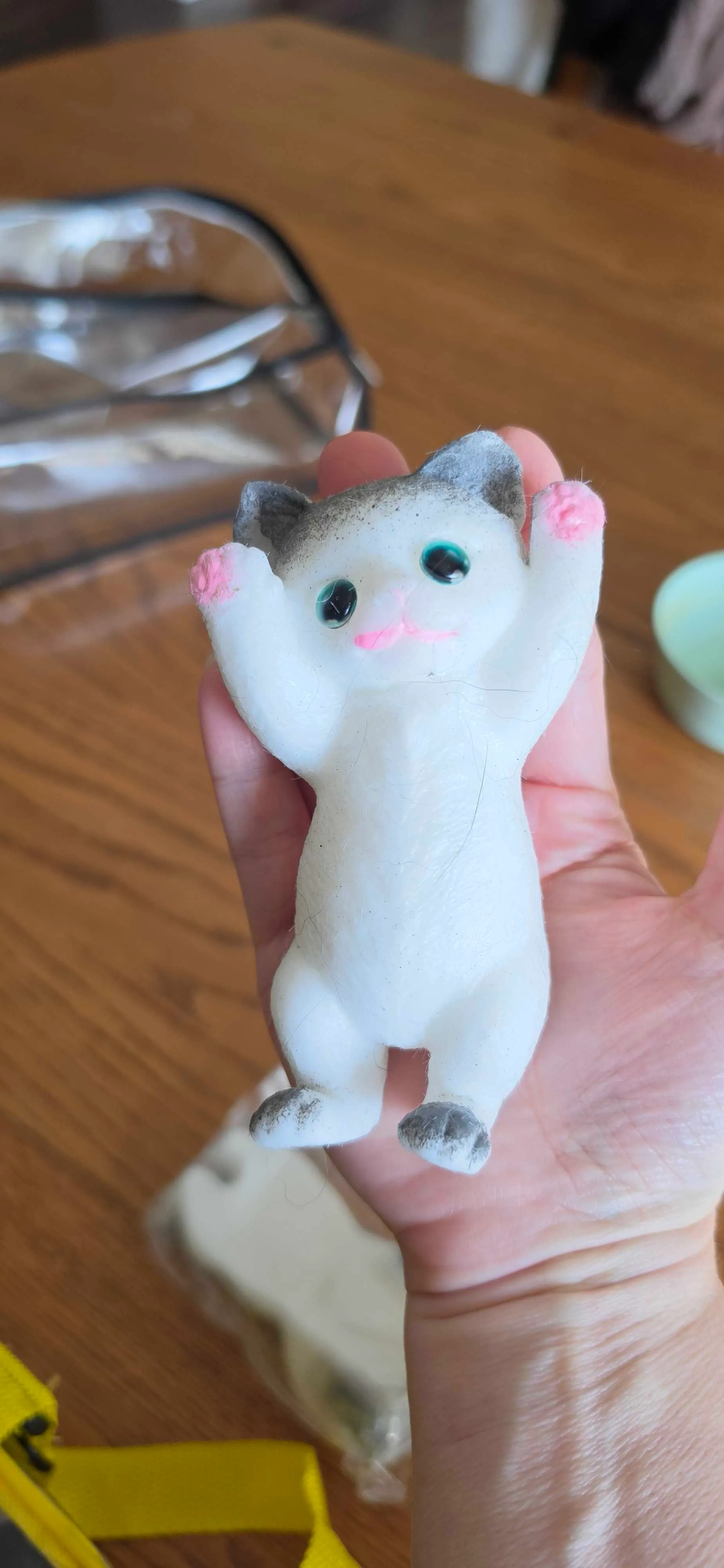 Squishy chat presser jouet mignon chaton Antistress Fidget jouet soulagement du Stress jouet pour enfant adultes anxiété Relaxation cadeau d'anniversaire Taba