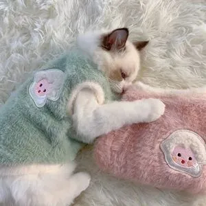 Trui voor Katten, warme kattentruien, katten trui schattige kleding