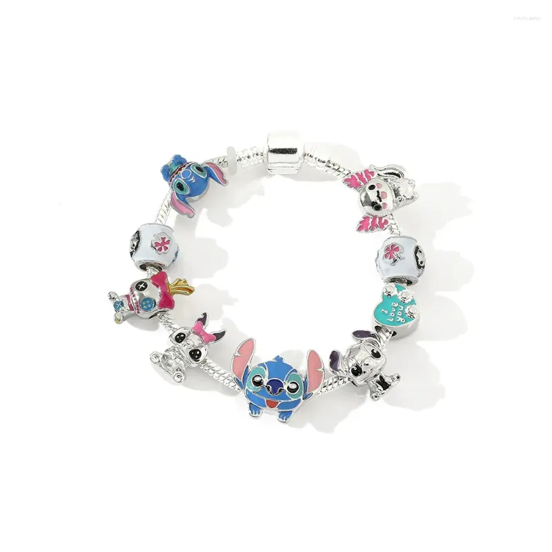 Charm Bracciale Lilo E Stitch Gioielli Per Donne Bambini I Love