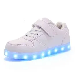 Comprar Zapatos de patín con ruedas para niños, zapatillas deportivas  luminosas súper ligeras LED, zapatillas de deporte para niños y niñas,  regalo a la moda