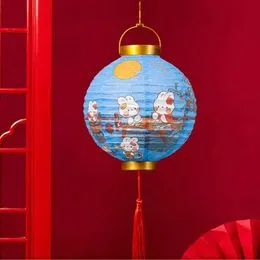 Lanterne Chinoise Ronde En Papier Blanc 40 Cm – Idéale Pour Mariage, Anniversaire, Fête Et Décoration Suspendue Magique