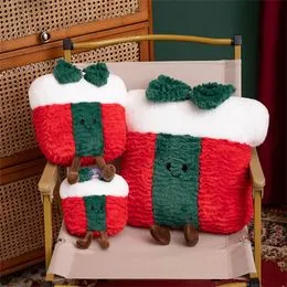Oreiller Décoration Noël - Bonhomme Pain D'Épices En Peluche Douce, 17 Cm - 8