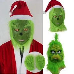 Chapeau De Noël Vert Elfe - Adulte Et Enfant - Taille 30x40 Cm - Polyester - Cadeau Fêtes - 10