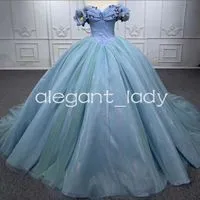 Cinderella  Vestido para fiesta de 15 años, Vestidos de cenicienta, Vestido  de xv azul