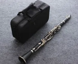 Clarinette plate avec chiffon de nettoyage, 17 touches B, 10 anches,  Instrument à vent en bois