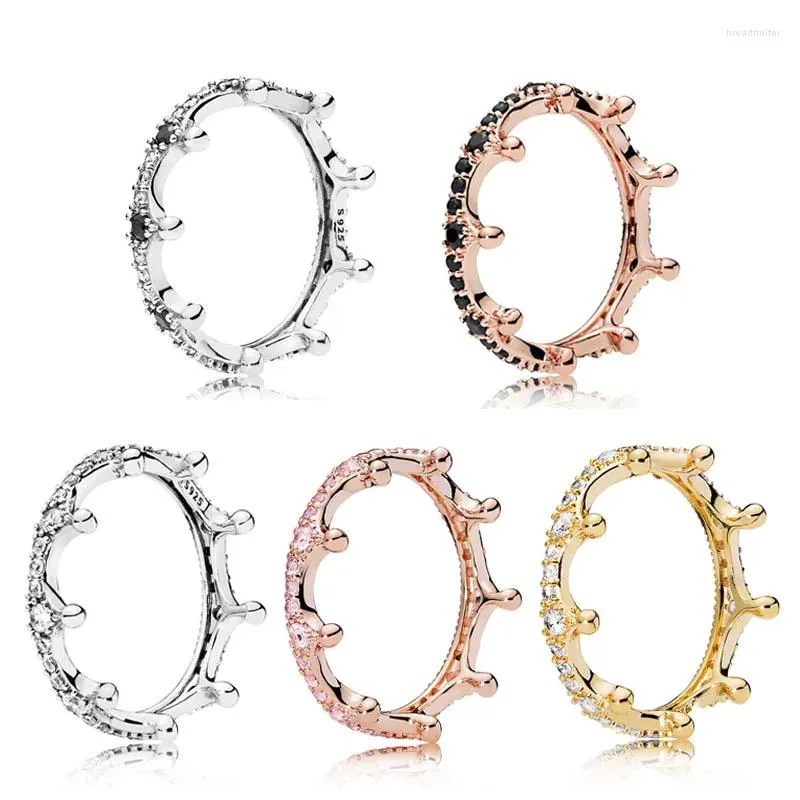 Anelli di fidanzamento di nozze Set per le donne Coppia Quadrato Colore  argento Zircone cubico Anello Birde Gioielli di moda abbaglianti SR531-M